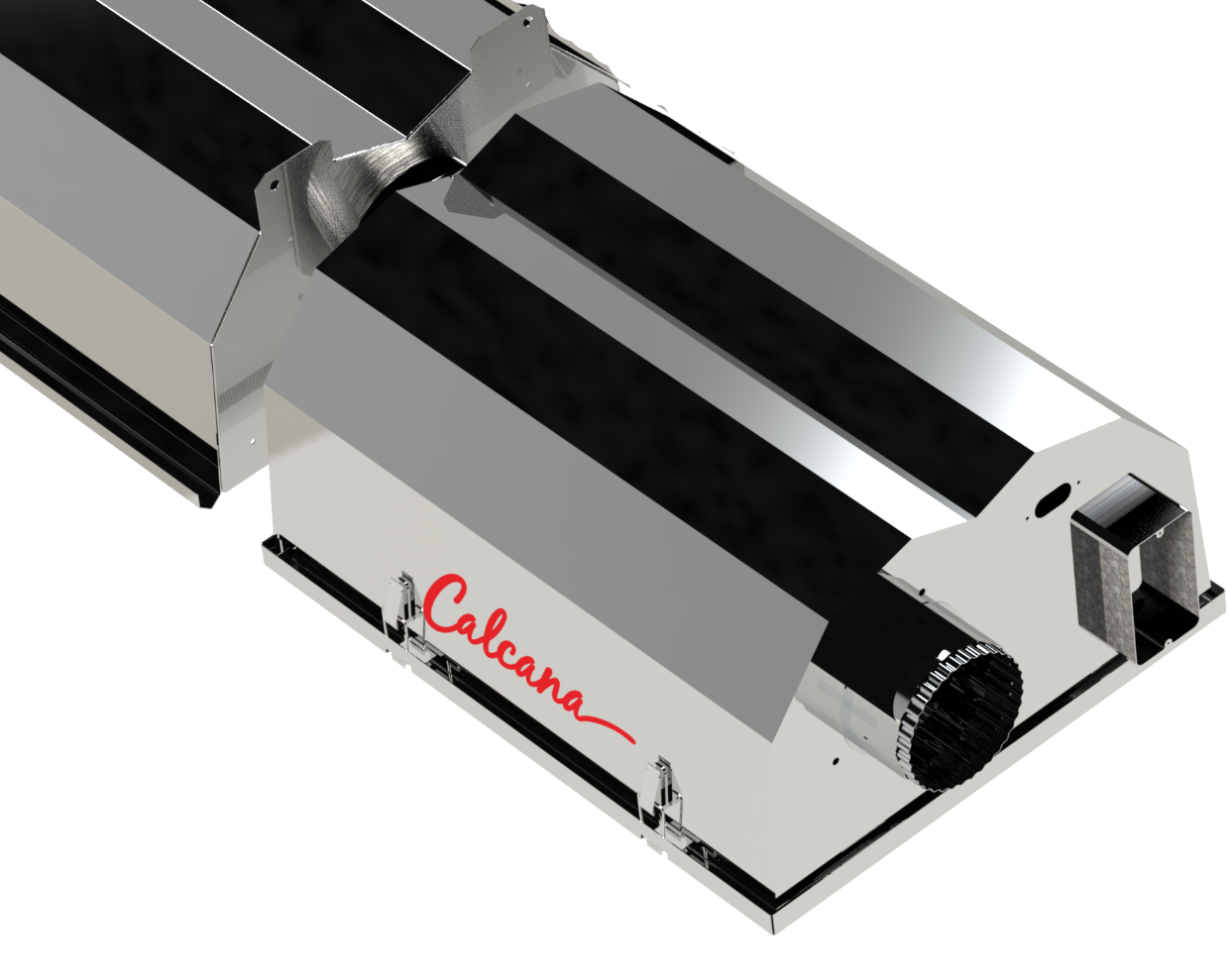 Infrared Industrial Heater Rendering