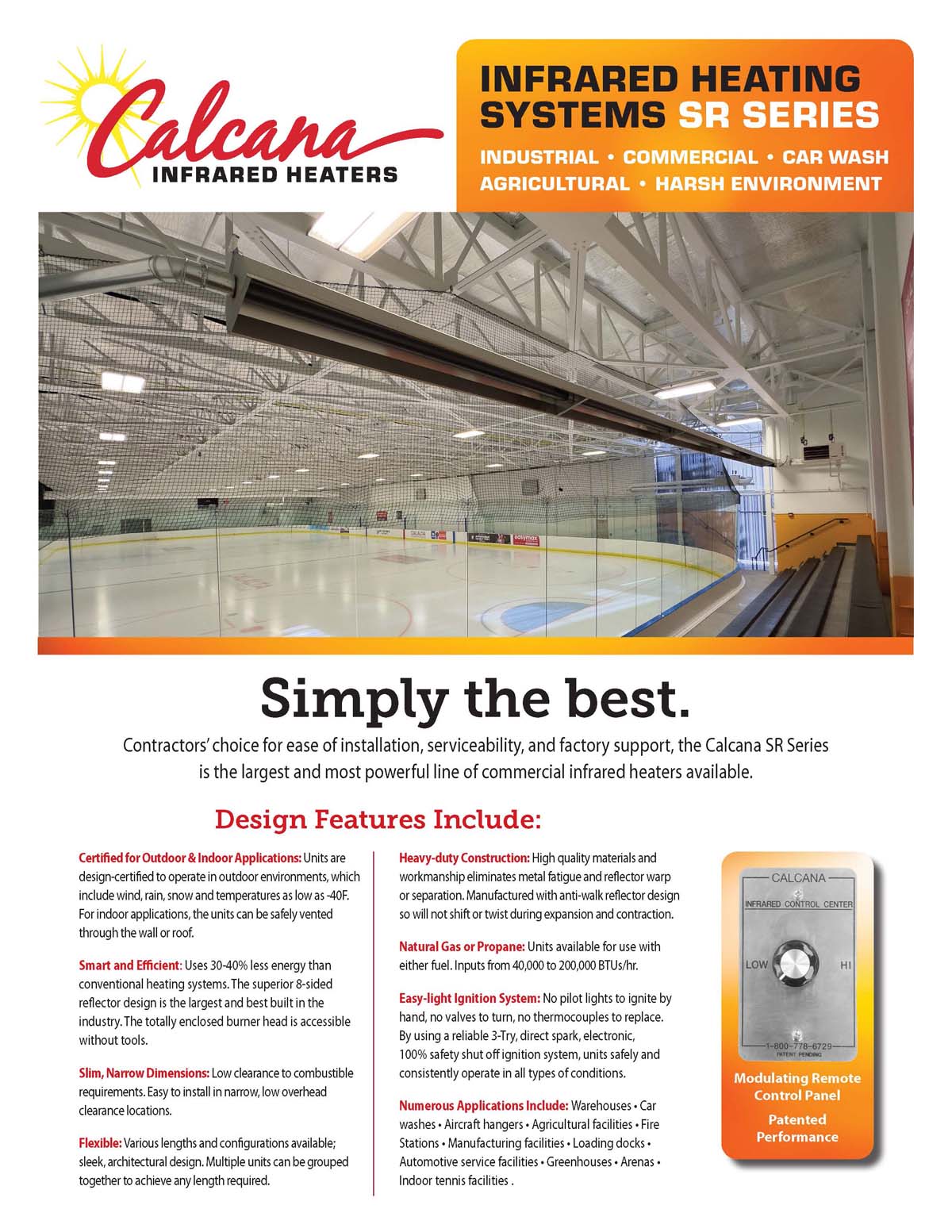 Cover Image for Infrared Industrial Heater Brochure